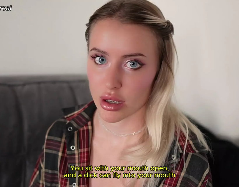 My Stepsister was Playing Ps5, but I had Other Plans-to Fuck Her Dirty Mouth