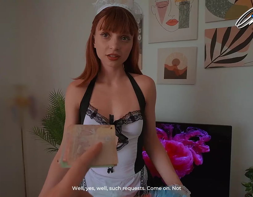 Sexy Cleaner Girl Decided to Make Money and Gave Her Pussy while Wife is Shop