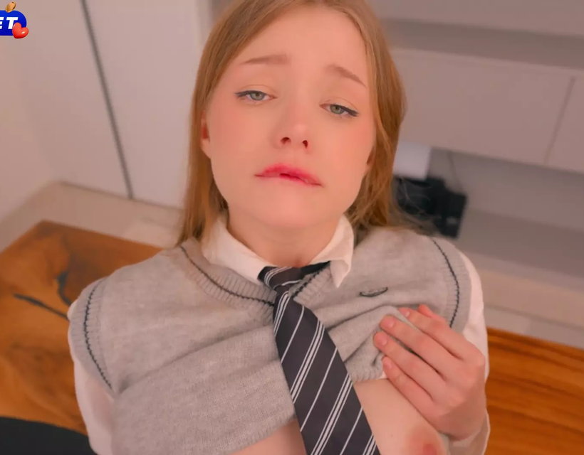 Principal Caught Schoolgirl on Webcam Site! Rough Fuck or Expulsion - It's Yo