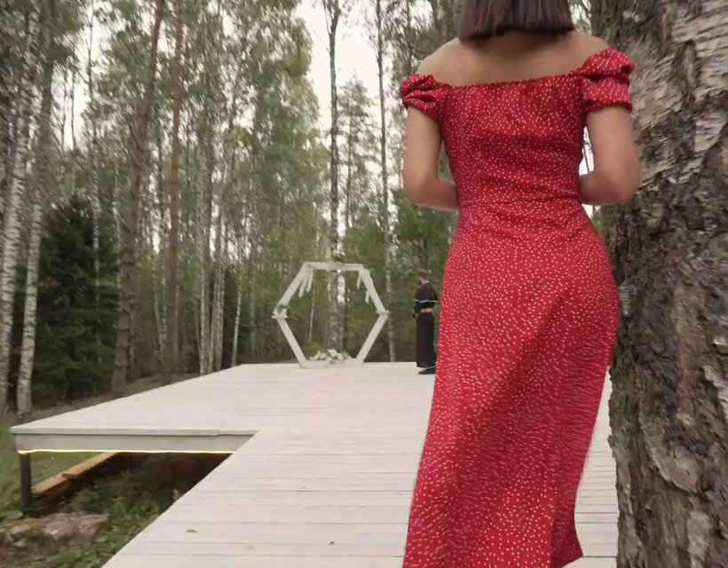 Fucking Wedding.part 3.holy Father Bangs Bridesmaid Right before the Wedding.
