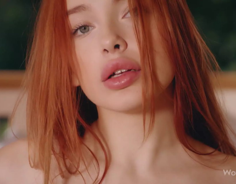 Amazing Redhead Girl Megan Murkovski Masturbating in Front of the Camera