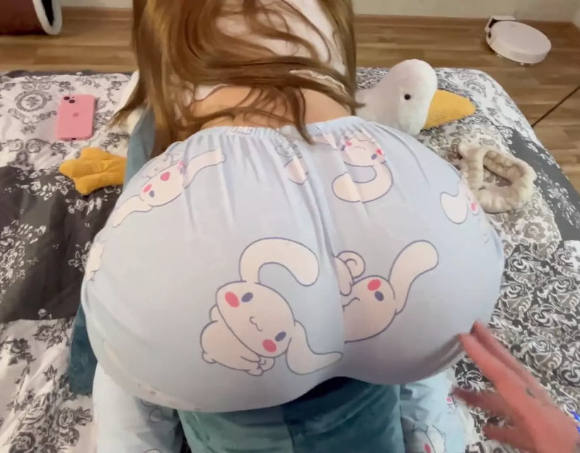 The Young Gamer Did not Want to Break Away from the Game and was Fucked Hard