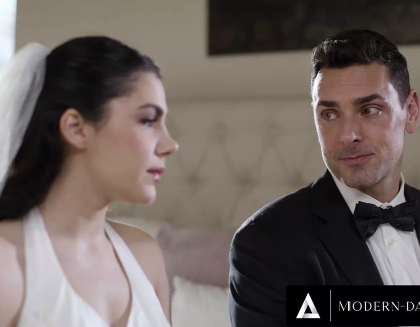 Groomsman Assfucks Best Buddy's Wife Valentina Nappi in Marital Bed on Weddin