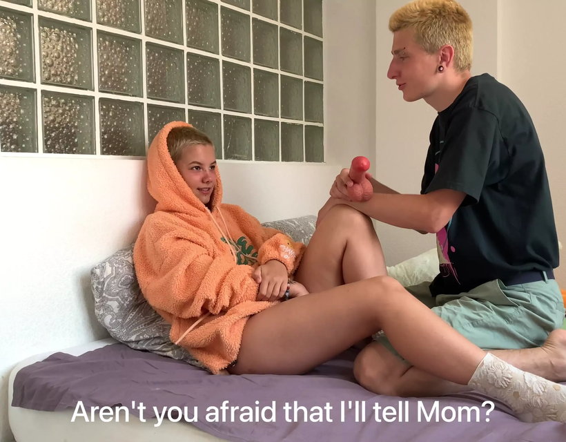 Oh, No! Stepbrother Found My Package!