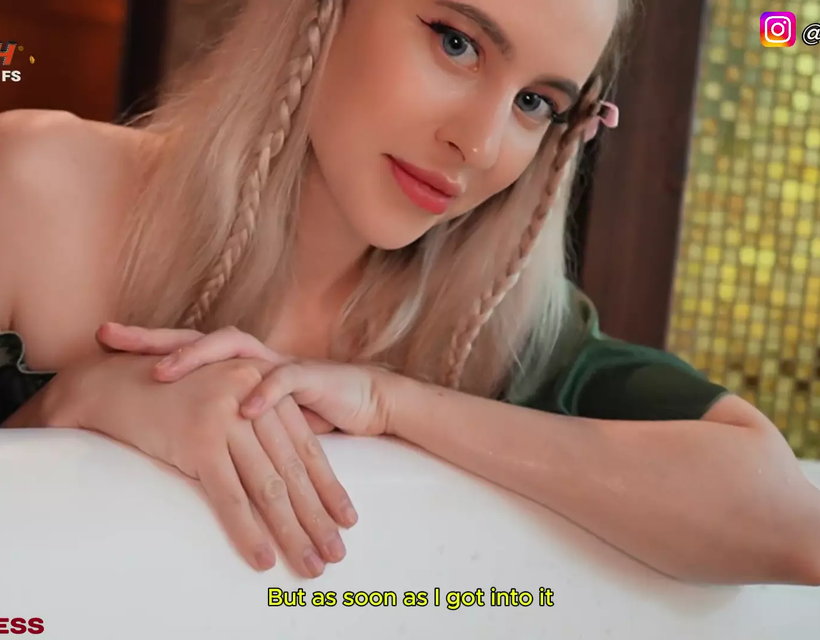 Stepsister, What are You Doing in My Bathroom? Go Away, or I'll Fuck You!