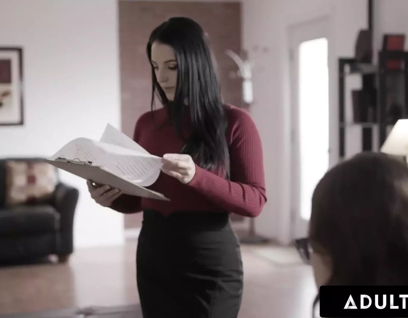 Angela White Guides Shy Client Through Intense Double Penetration Therapy! Fu