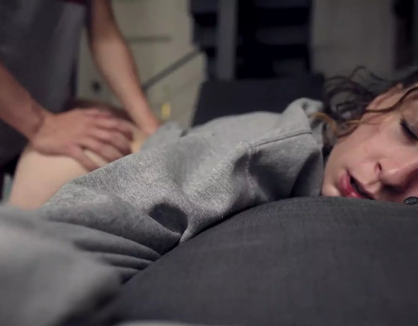 Intimate Sex on the Couch