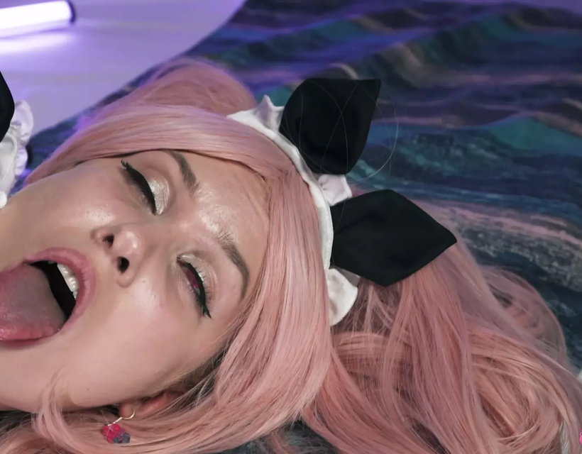 Horny Slut Maid Una Fairy Moans as She gets Fucked Wildly.