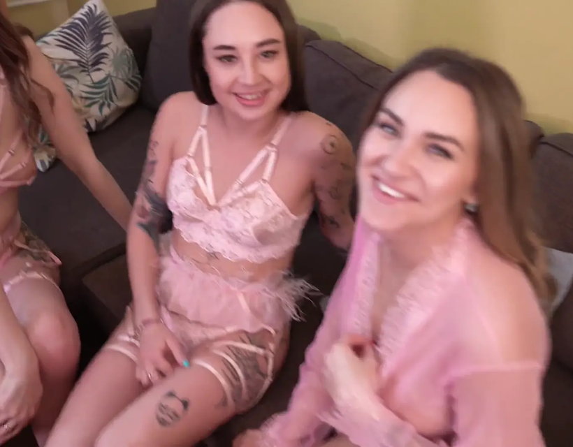 He Brought Us a Dick in a Package _ Foursome Sex _ Nigonika Best Porn 2023