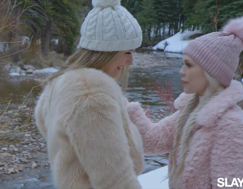 Snow Bunnies Mia and Alex have Insatiable Appetites