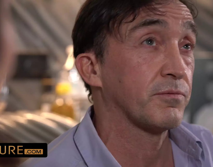 Anna Polina, Hands Tied with 2 Men