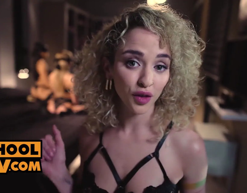 Pov - Dorm Room Foursome with Hot Babes Geisha Kyd, May Thai and Alexa Flexy