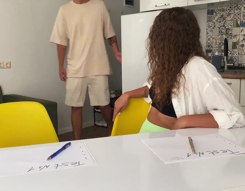 after I Fucked My Sexy Teacher, I Will Study Much Better - Huge Facial