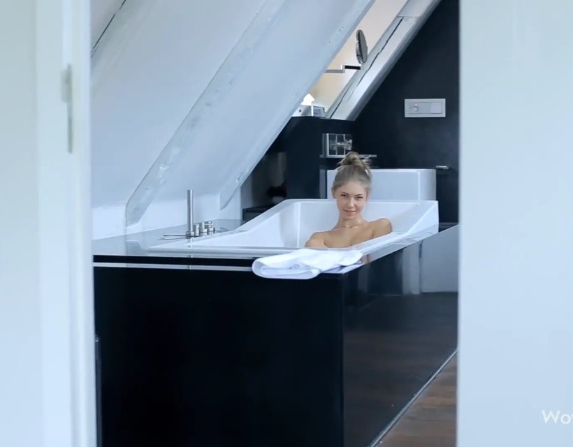 Hottest Anjelica Was Taken from the Bathroom to the Bedroom and Was Fucked Ha