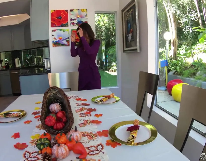 Busty Milf Lisa Ann Gets a Thanksgiving Creampie before Dinner