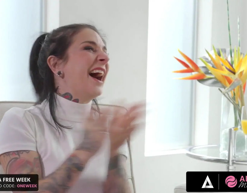 Saleswoman Angela White Goes Wild on Karla Kush During a Passion Party