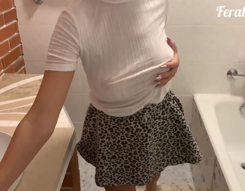 Busty Oiled Girl Gets Pounded