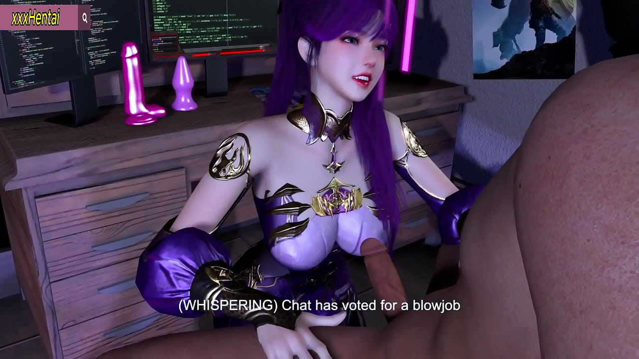 Zi Yan deepthroat - 3D Animation