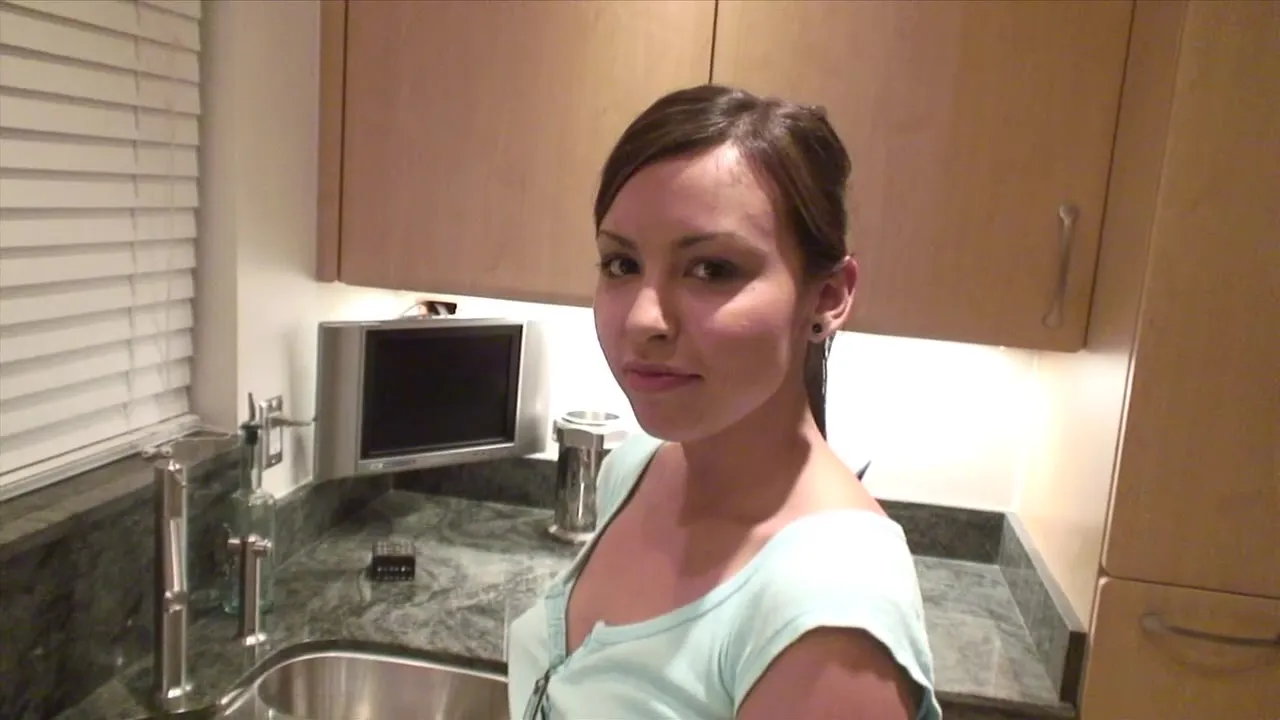 On your knees, bitch