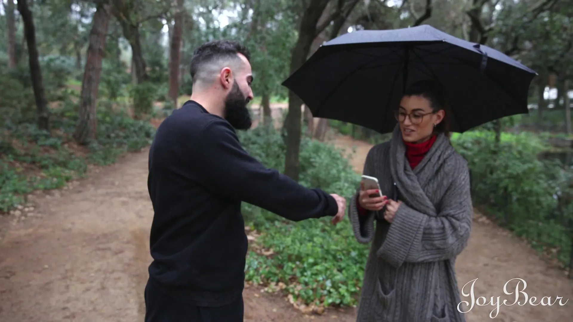 Horny brunette cocksucker