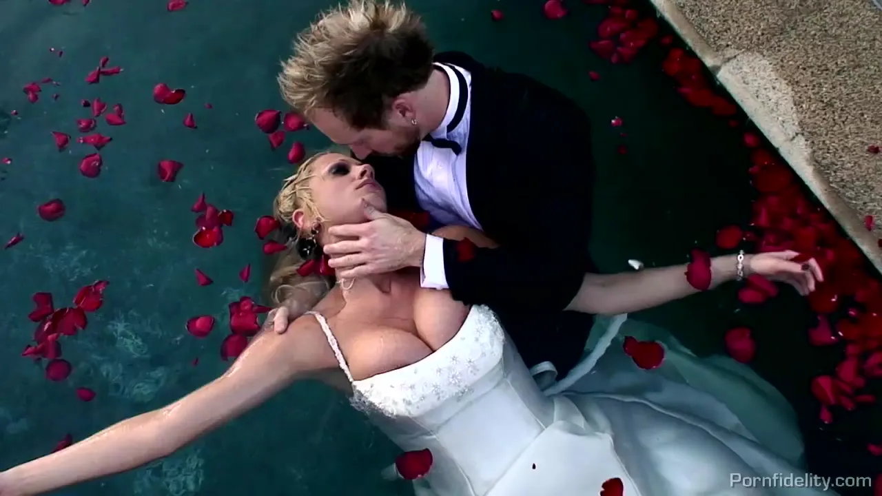 Dark first night wedding romance