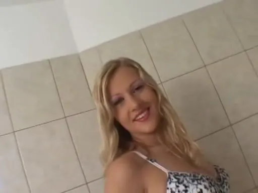 Long legged hottie in lingerie with dildo in her ass