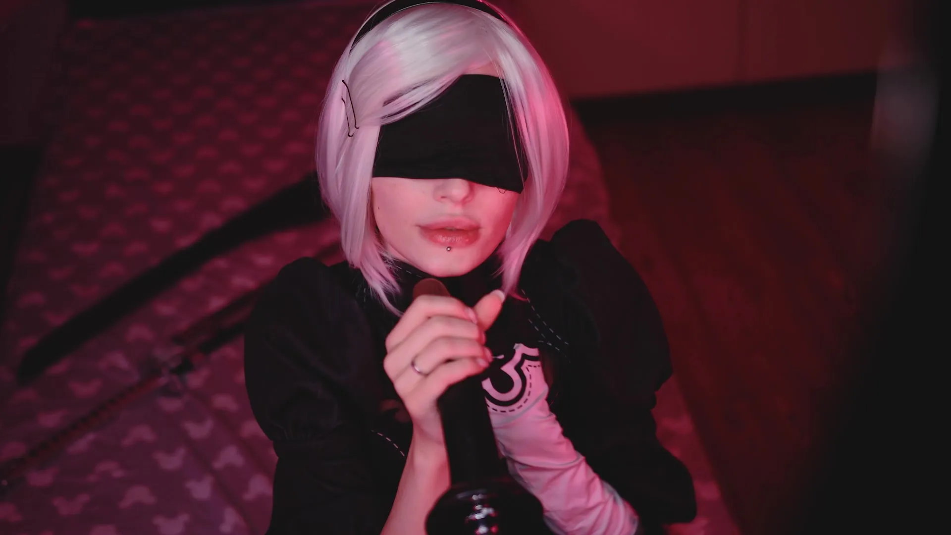 Bbc nier automata cosplay bbc blowjob