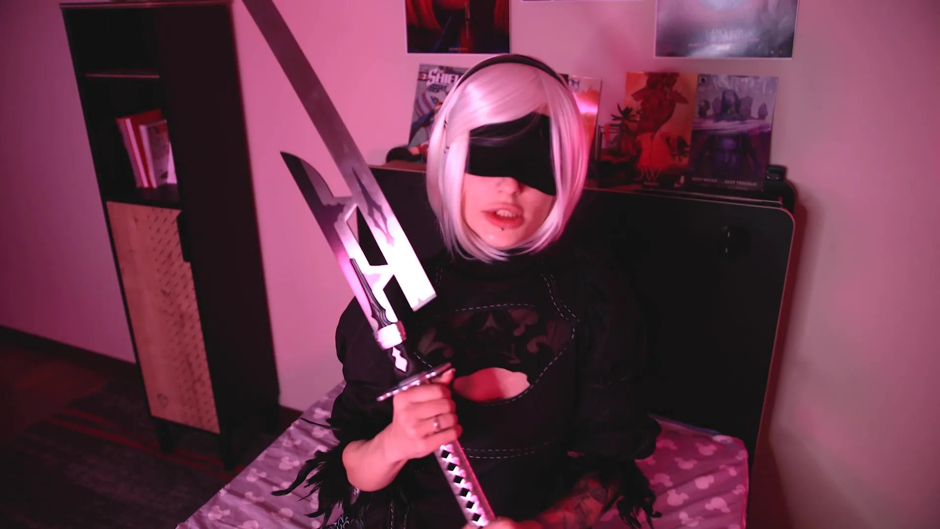 Pink anal nier automata porn with anal