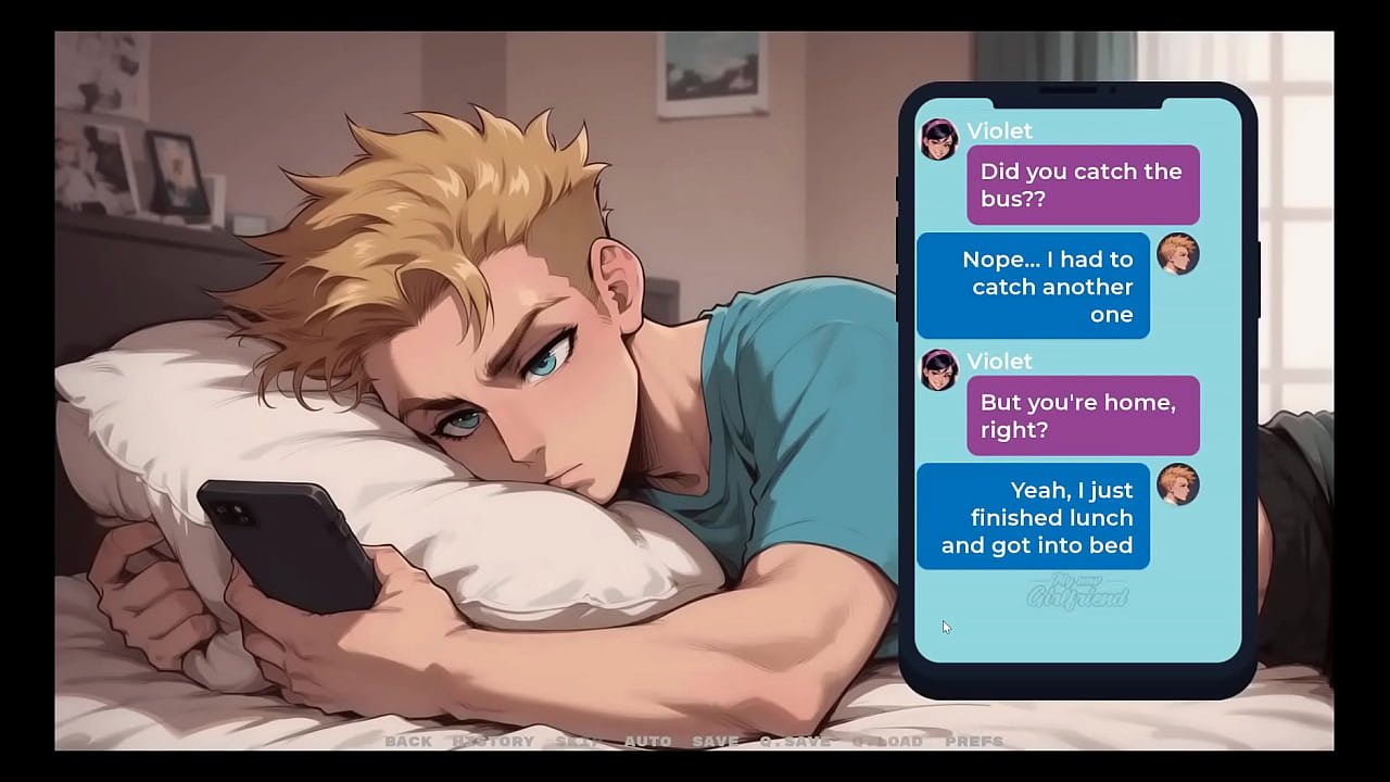 My New Girlfriend [ TABOO Hentai Game ] Ep.12 two STEPSISTERS teasing him !