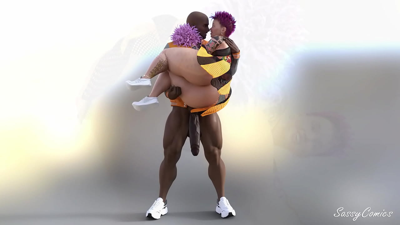 Horny Cheerleader fucked by NFL football jock with huge black cock - sassycomic