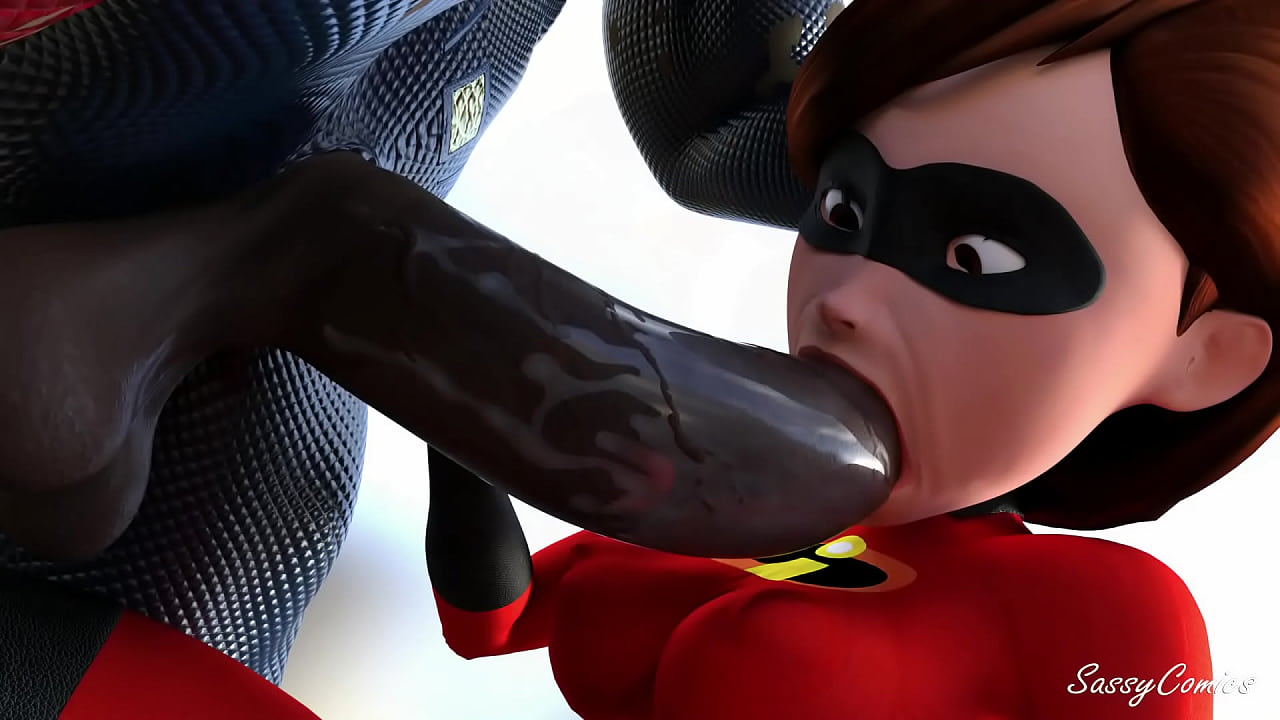 The Incredibles Helen Parr Anal Fucked by Black Superman Parody