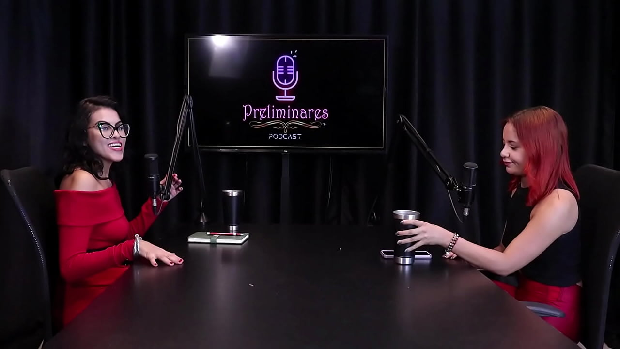 Bruna Ferrari On Preliminary Podcast With Bia Hot - Full (Watch On: Sheer/Red)
