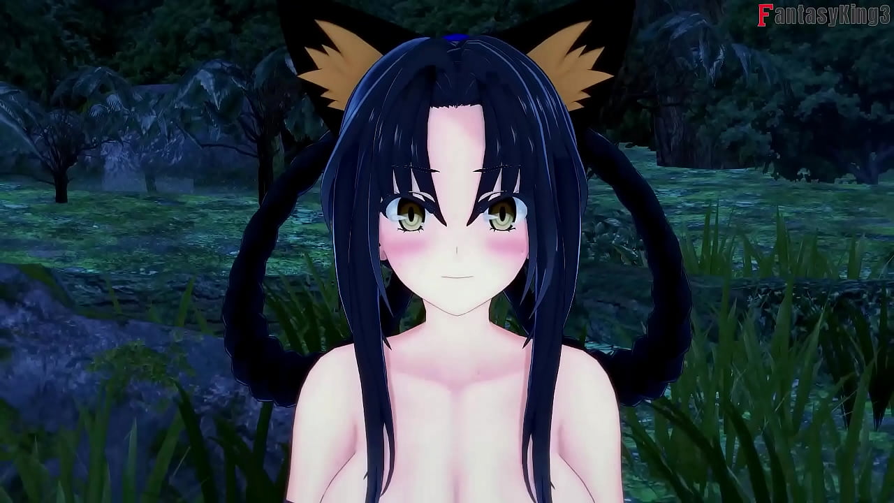 Akeno Blindfolded BJ kuroka change FULL SCENE for REDS | HSDXD NTR madness E9 | Full Movie on Sheer & PTRN: Fantasyking3