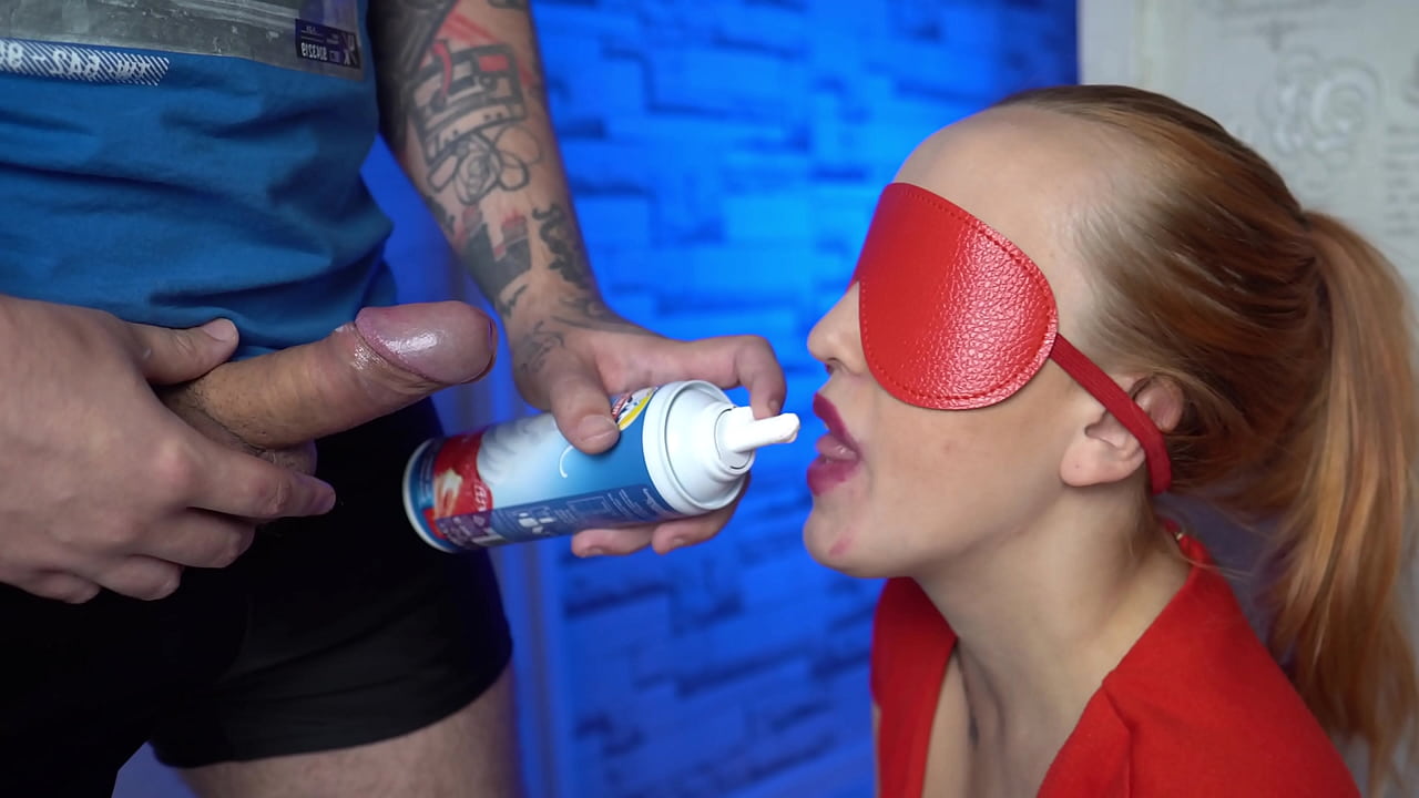 Stepsister in a tasteful game, cum in her mouth!