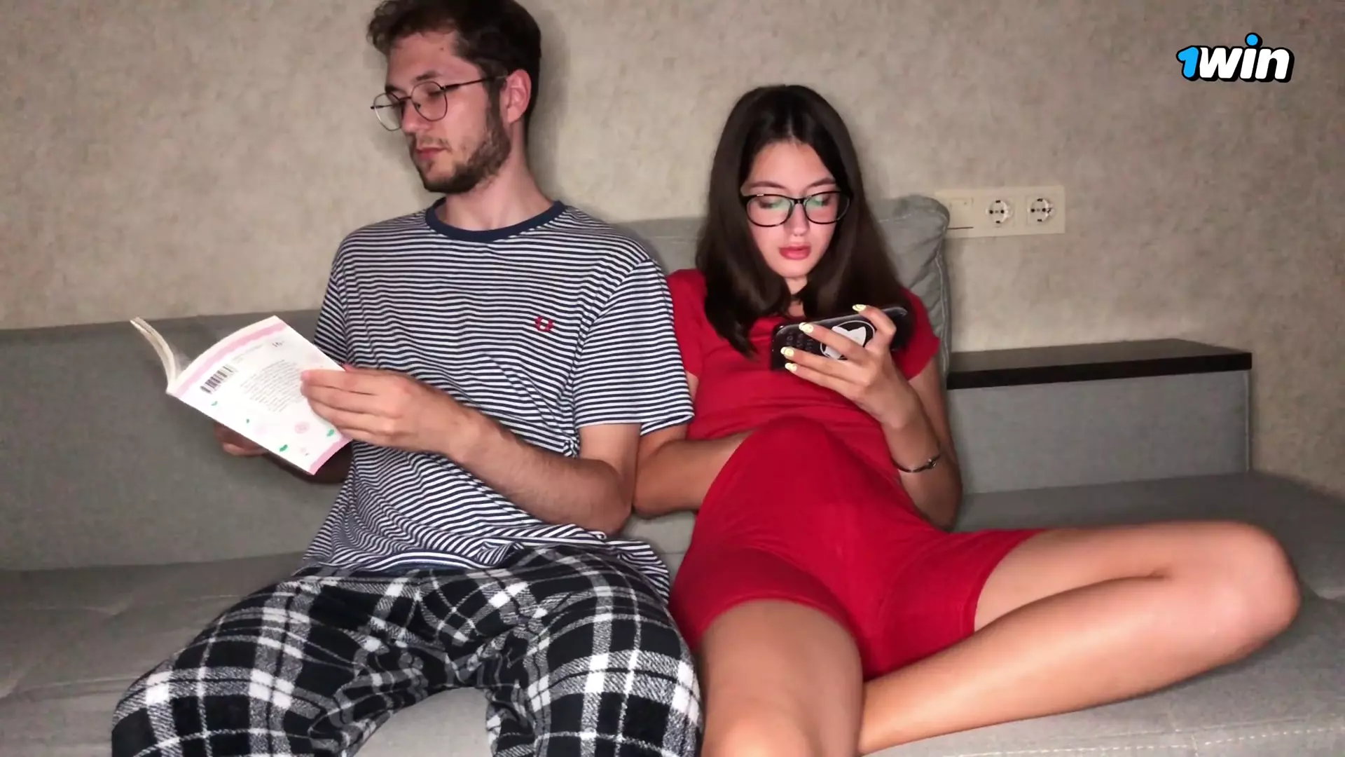 Horny Stepsister Couldnt Resist and Masturbating in Front of Stepbrother! I P