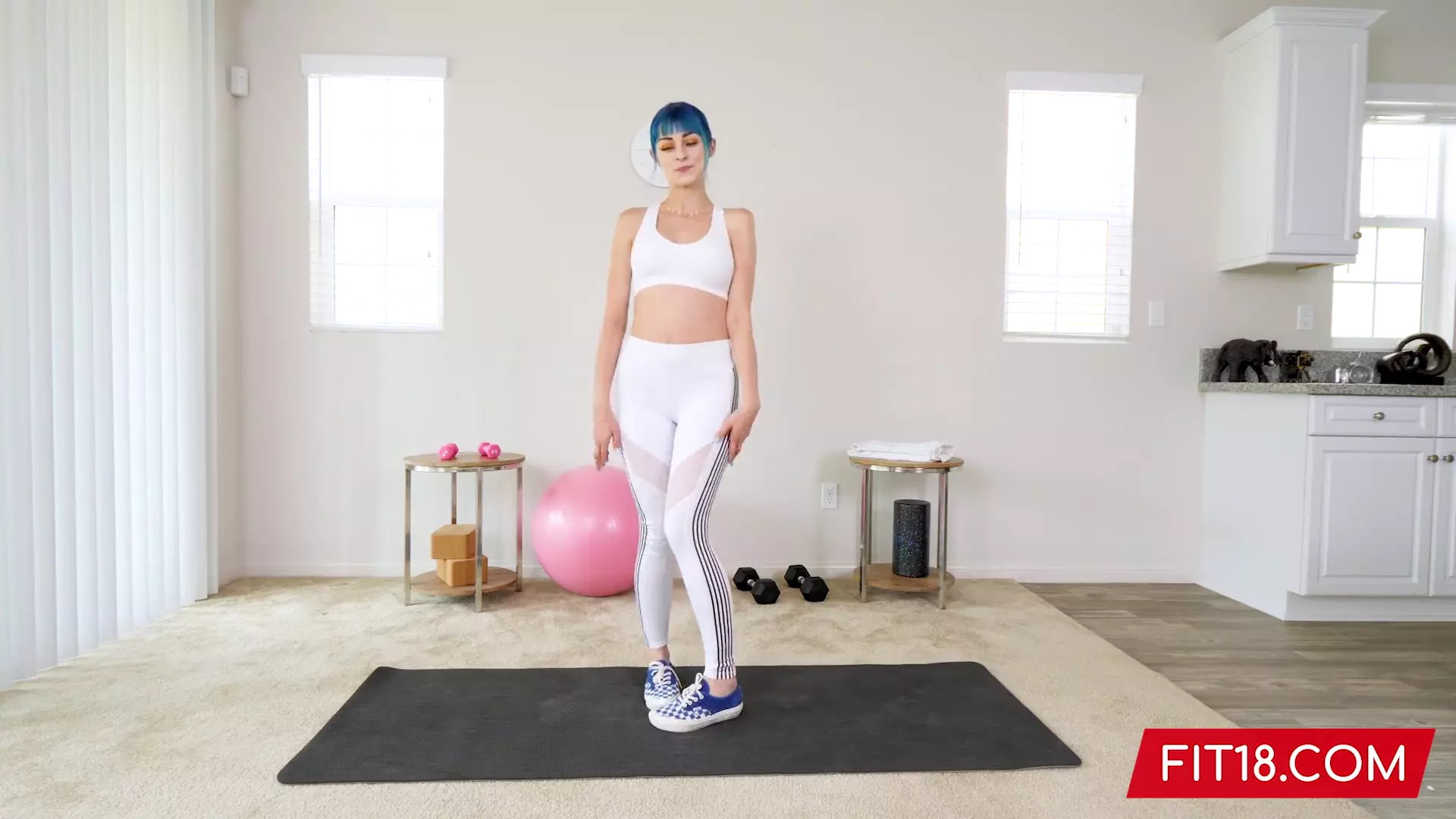 Jewelz Blu - 50kg - Casting Blue Hair Girl with