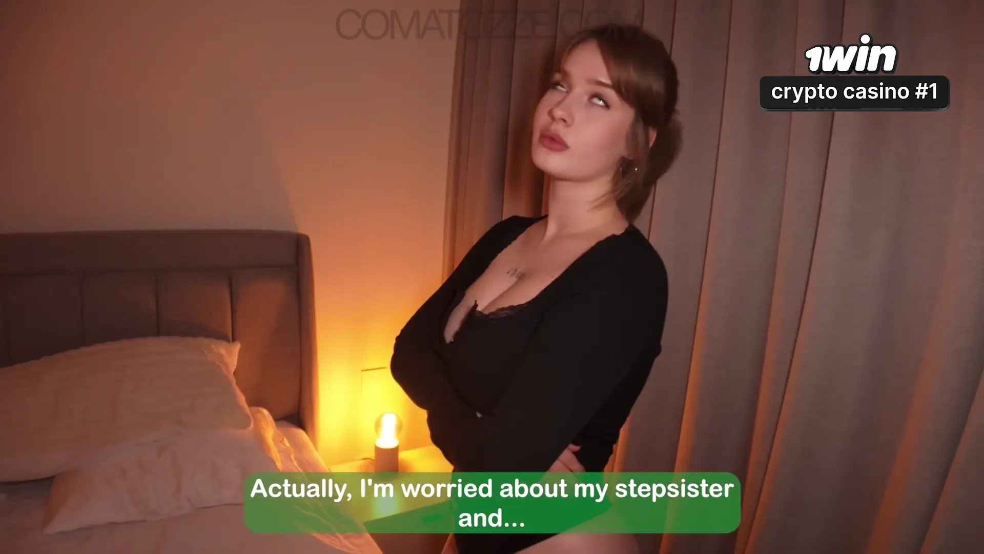 Stepsister Found a Way to Go to a Party at Night