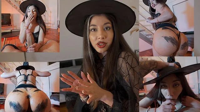 Stepsister Challenges Me to the Greedy Pumpkin Game on Halloween