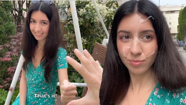 If You Lose the Game - You'll have to Walk on Public with Cum on Your Face!