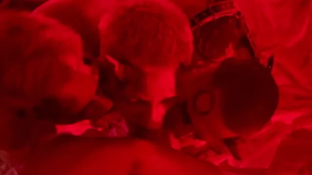 The Guys Arranged a Hot Group Sex on an Abandoned