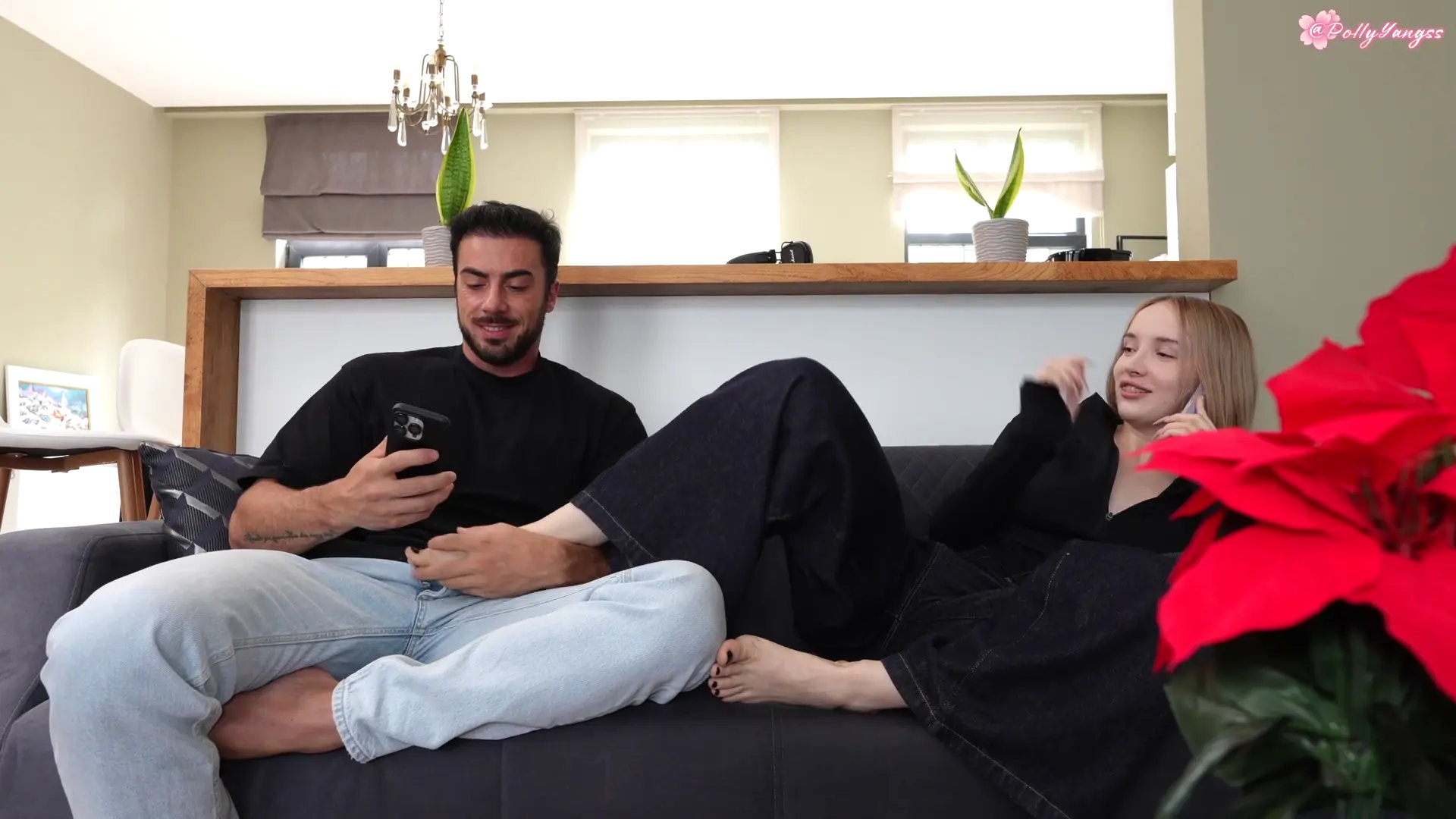 I'm on the Phone with My Lover, while His Best Friend Fucks Me on Doggystyle